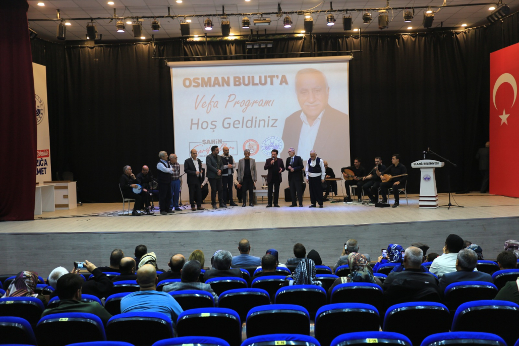 Harput Musikisinin Usta İsmi Osman Bulut’a Vefa Programı Düzenlendi