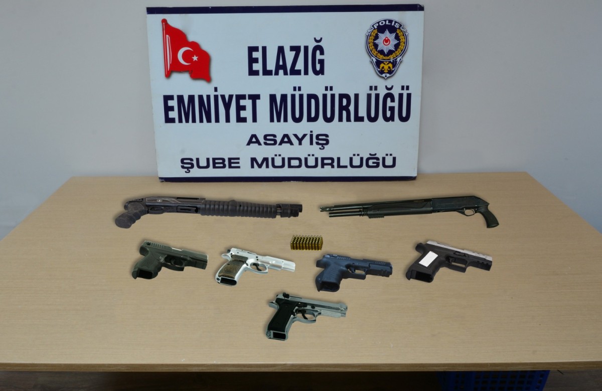 Elazığ'da bir haftada 25 şüpheli tutuklandı