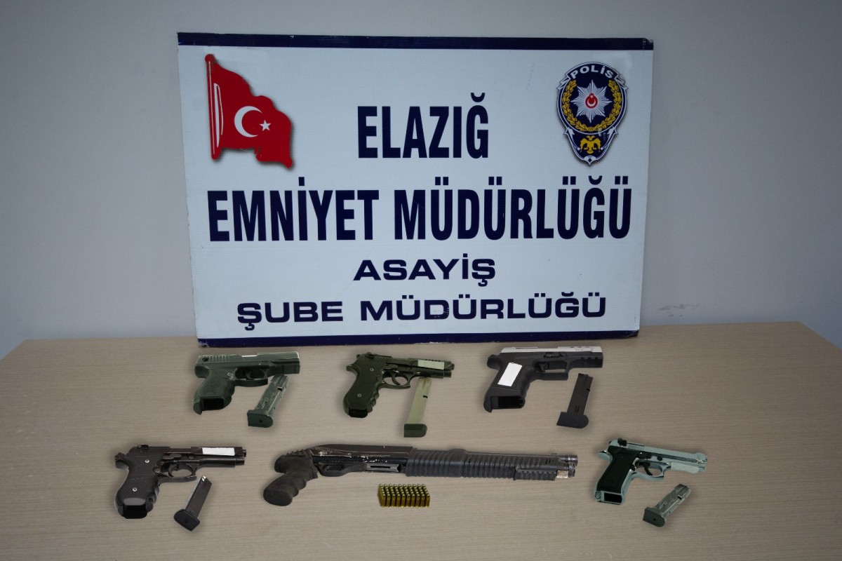 Elazığ'da bir haftada 20 şüpheli tutuklandı