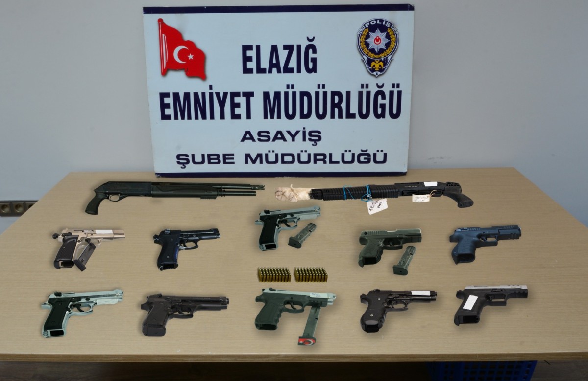 Elazığ'da bir haftada 18 şahıs tutuklandı