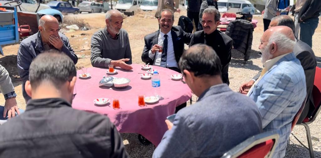 Bağımsız milletvekili adayı Prof. Dr. Bilal ÇOBAN, seçim ziyaretleri kapsamında Baskil ilçesini gezdi