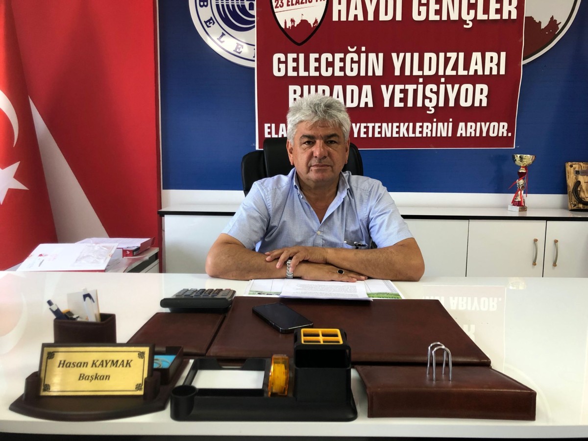 23 Elazığ Futbol Kulübü Başkanı Hasan Kaymak açıklamalarda bulundu